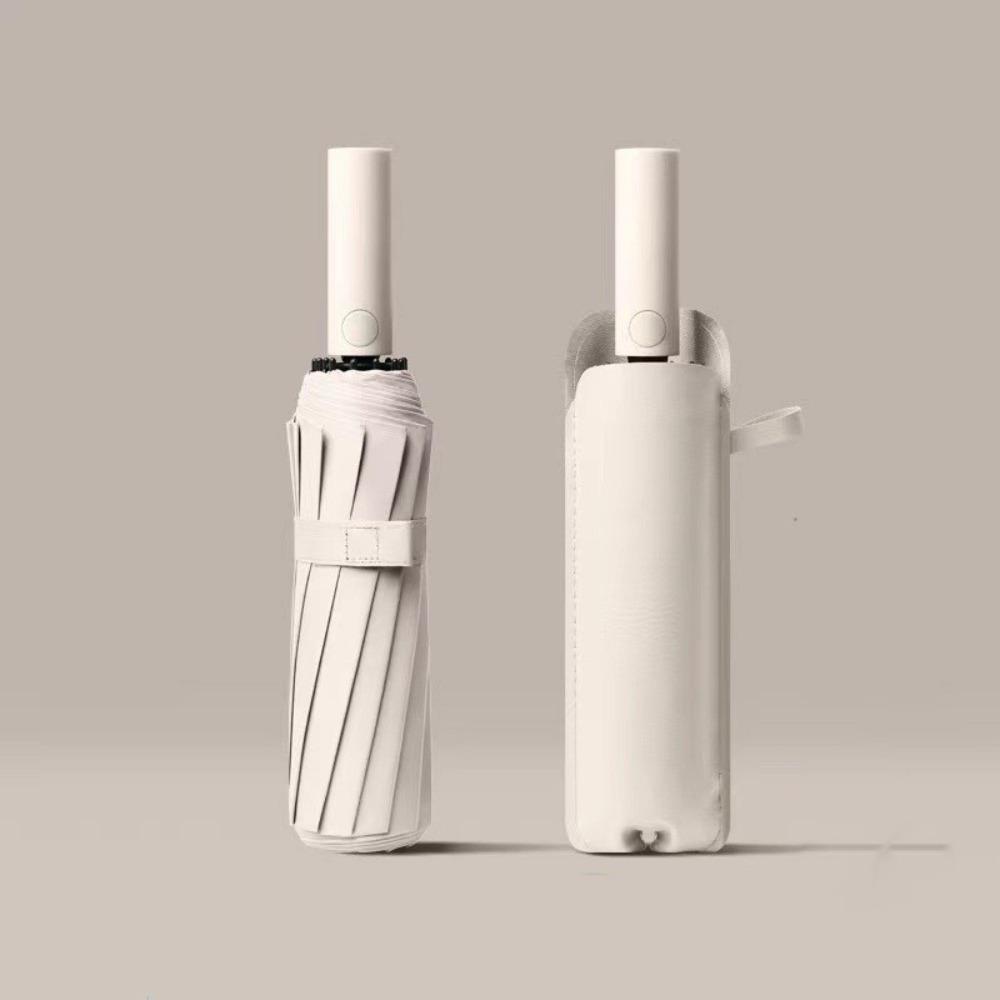 

Автоматический складной зонт с 60 спицами, усиленная конструкция, большой зонт, защита от дождя бежевый