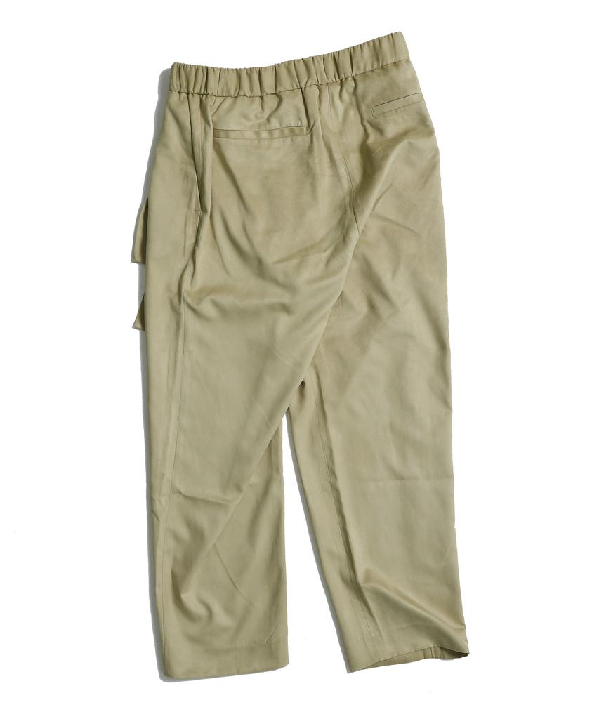 FILLCHIC Suede Spring Pants (Sand Beige)