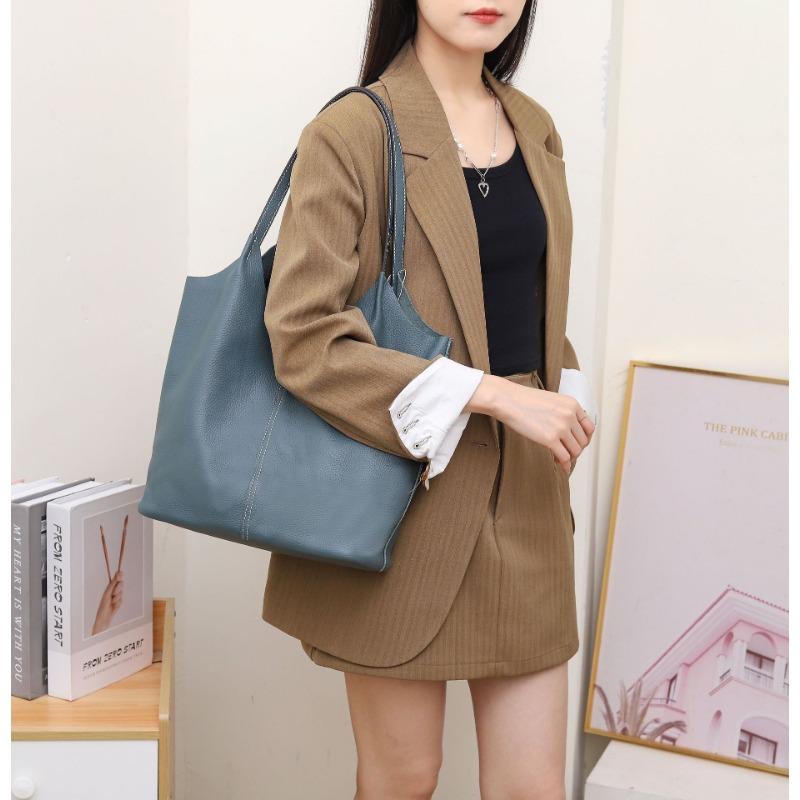 Large Bag Soft Leather Fashion Shoulder Messenger Handbag