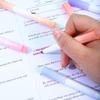 12-Color Boxed Fluorescent Highlighter Pens for Students - Eye Protection & High Visibility