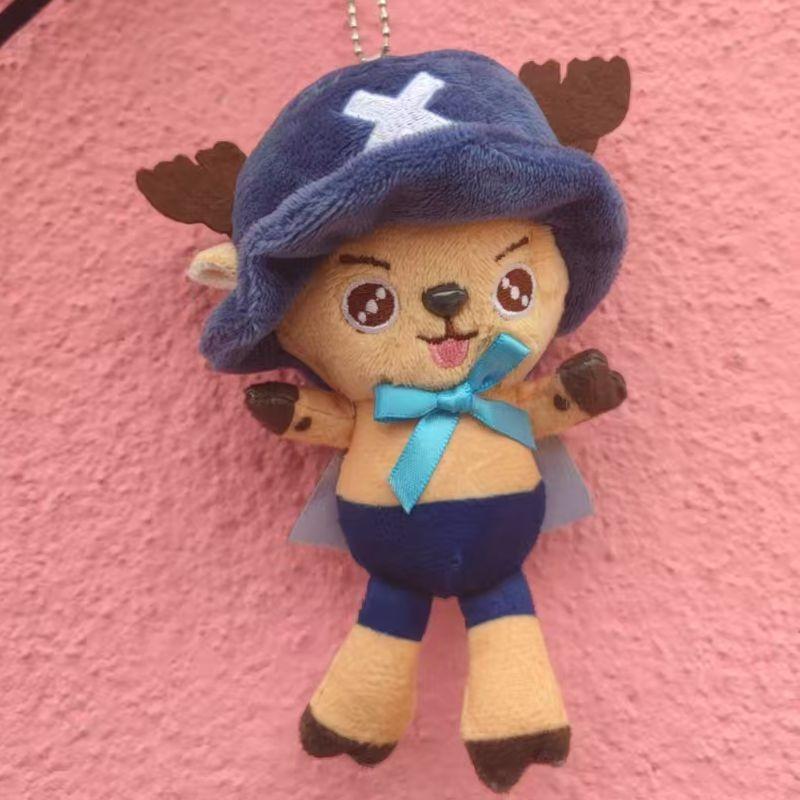 Anime One Piece Toy Keychain Cute Chopper Luffy Figure Collectible Teens For