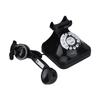 WX-3011 Telefon de casă din plastic multifuncțional negru vintage Telefon fix cu fir retro