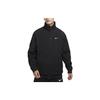 Nike Velvet Jackets Men's Black Stand Collar Moderate FB1910-010
