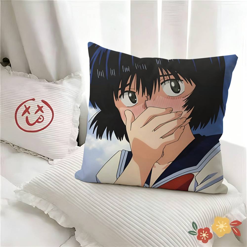 1pc Nazo No Kanojo X Pillow Case Fashion Square Pillowcase Bedroom Sofa Room Ins Decoration Leisure