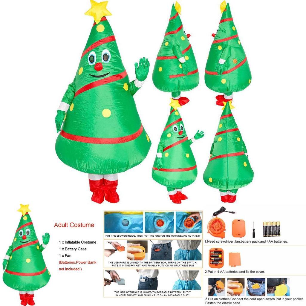 Vibrant Christmas Inflatable Costume Featuring Snowman Design For Festive Fun