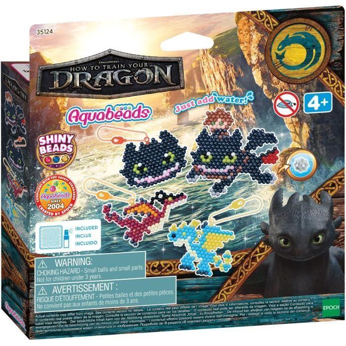 Drachen-Set – AQUABEADS – 800 Perlen – Ab 4 Jahren