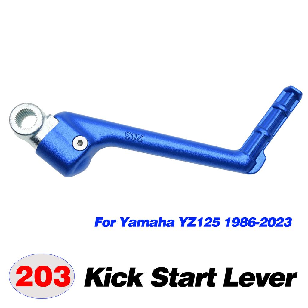 For Yamaha YZ WR 125 YZ250 YZ250F YZ250X YZ250FX YZ450F YZ450FX WR450F Motorcycle Forged Kick Start Lever Pedal Levers 1986-2023