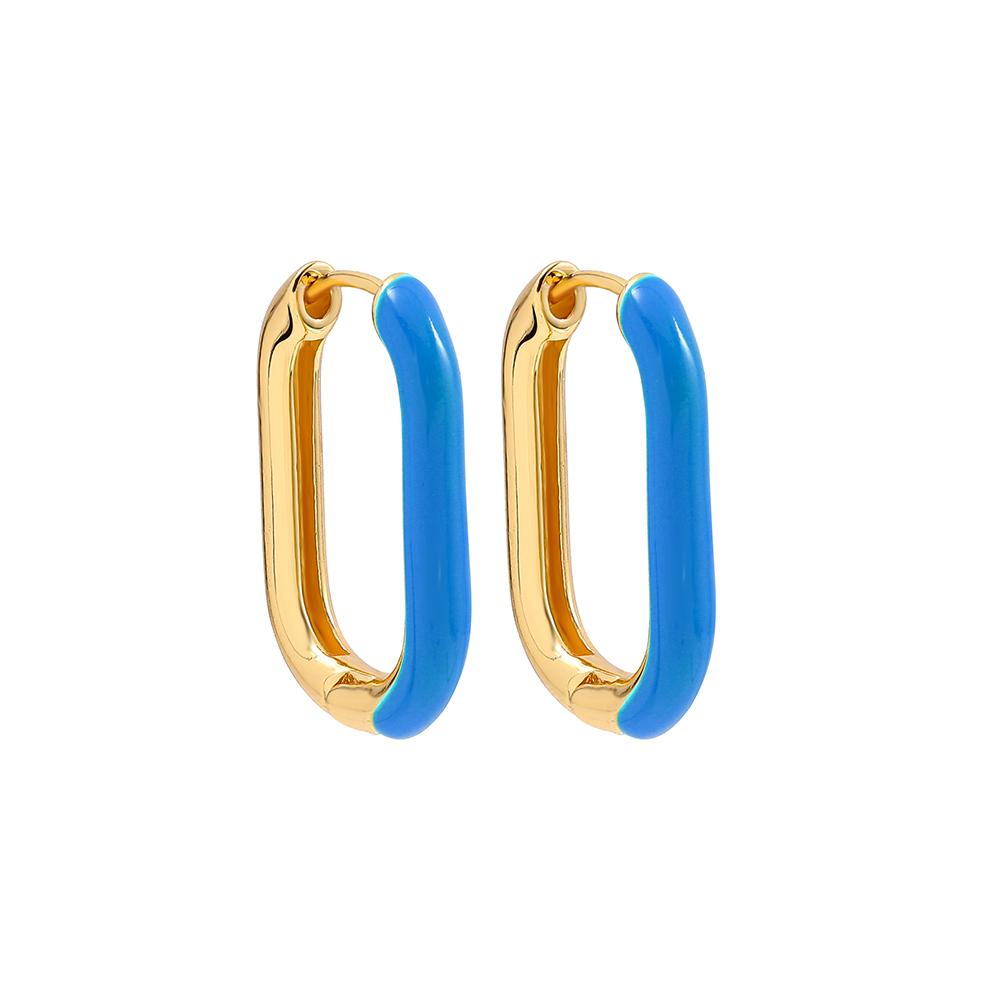 New Fashion Circle Ear Huggie Small Hoop Earrings for Women Cute Candy Color Enamel Round Heart Earrings Party Zircon