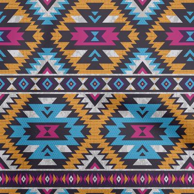 Cotton Flex Brown Fabric African Aztech Dress Material Fabric Print Fabric By The Yard 40 Inch