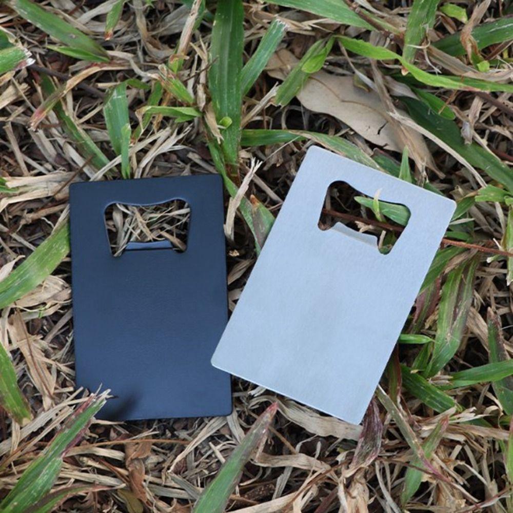 85*54mm Bottle Opener Metal Wallet Bottle Opener High Quality Credit Card  Bottle Tool