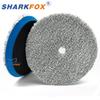 Sharkfox 5"(125mm) Microfiber Cutting Pads for Waxing Polishing Scratch Vortex Removal