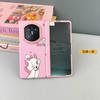 Applicable To Huawei MateX7 Mobile Phone Case Central Axis Magnetic Attraction MateX6 Skin Feeling Color X5 Shell Film Integrated Cartoon Leather Pat