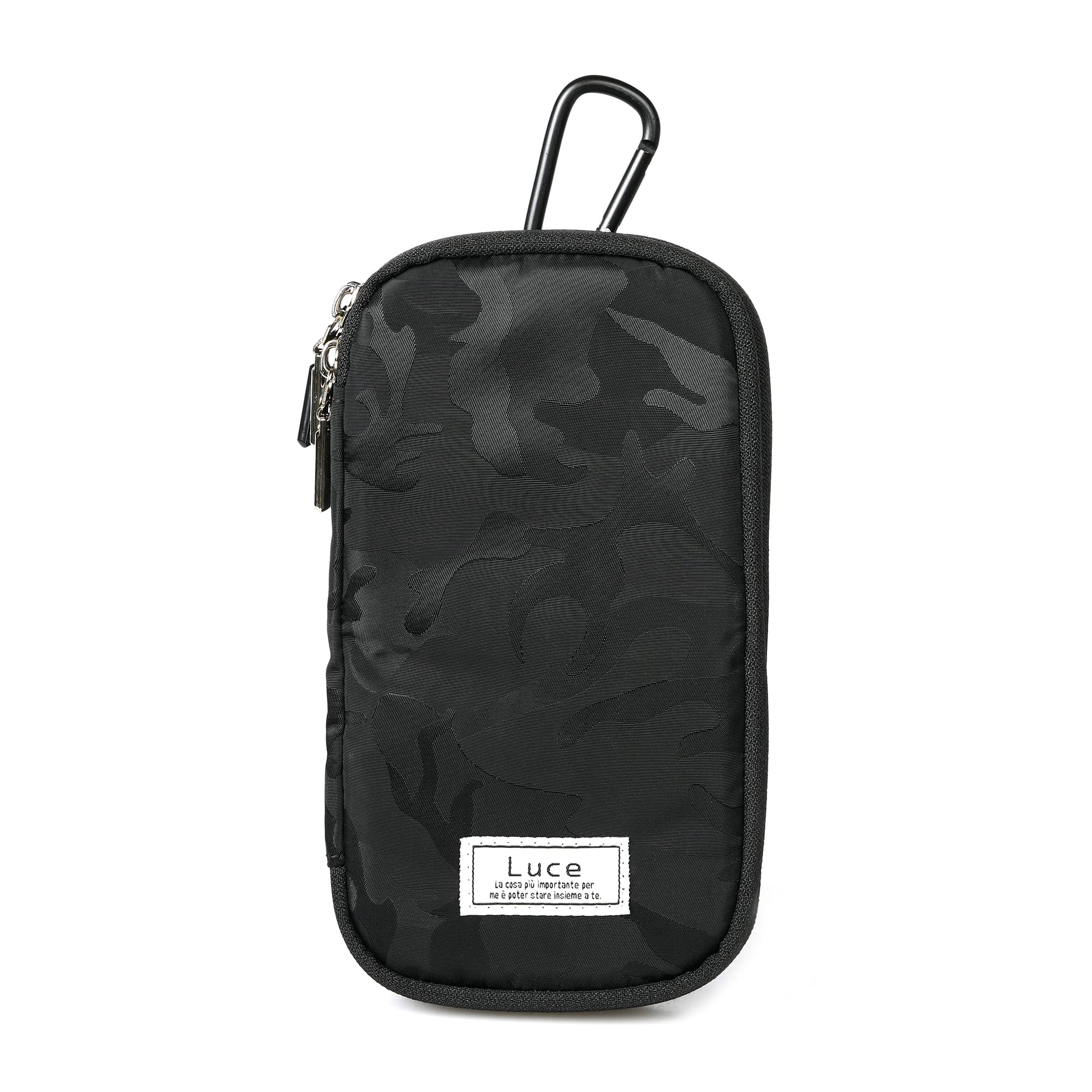 

Kenko Filter Case LUCE Filter Case Holds 8 Pieces Compatible with Carabiner Black Camouflage Pattern BKCF ~82mm AOC-LU1FC8 чорний