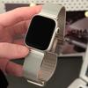 Magnetic Strap For Apple Watch Band 45mm Ultra 2 49mm 41mm 40mm 44mm Stainless Steel Bracelet Iwatch Series 9 8 7 6 5 Watchband