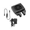 Compact Adjustable Aquarium Chiller Cooling Fan for Water Temperature Control In Salt Freshwater Tanks