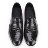 Men's Shoes 2025 New Black Casual Men's Leather Shoes Leather Trend Soft Sole Soft Surface British Business Shoes Men's