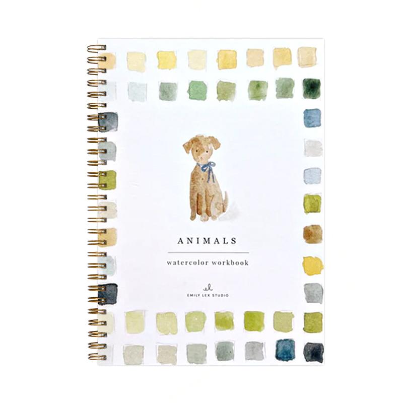 Watercolor Workbooks Beginner Friendly Birds Coloring Book Art Crafts Painting Supplies Water Color Book For Kids Adult Painting