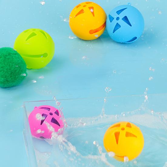Wiederverwendbare Silikon-Wasserbälle mit saugfähigem Plüschkern, weiches, quetschbares Spritzspielzeug für Kinder und Erwachsene, lustiges Sommer-Pool-Wasserspielzeug