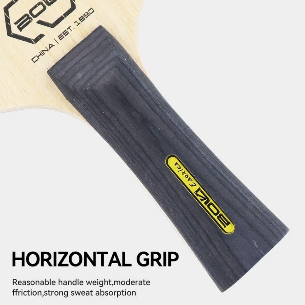 Racchetta da Ping Pong a 5 Strati Legno Puro Base da Ping Pong Nuova Racchetta da Ping Pong