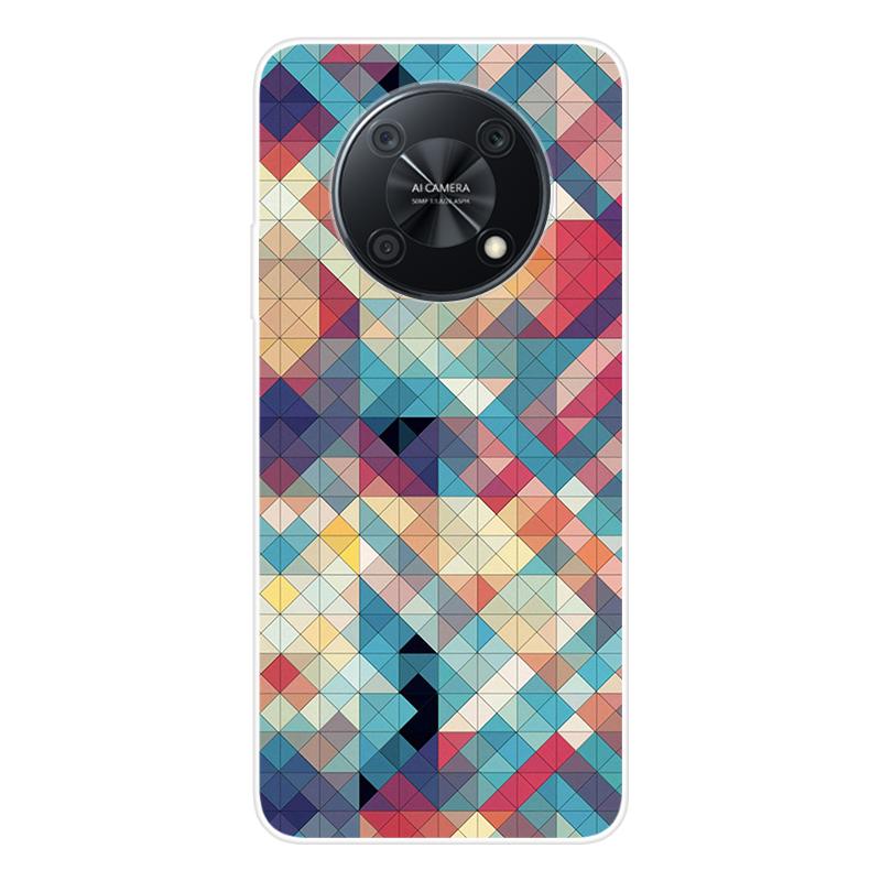 For Huawei nova Y90 Y 90 novaY90 Case Soft Silicone Back Cover Cartoon Phone Case Diversification