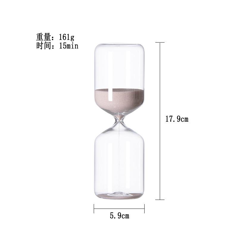 

Modern Minimalist Hourglass Timer Decor Creative Nordic Living Room Home Ornament Christmas Gift L