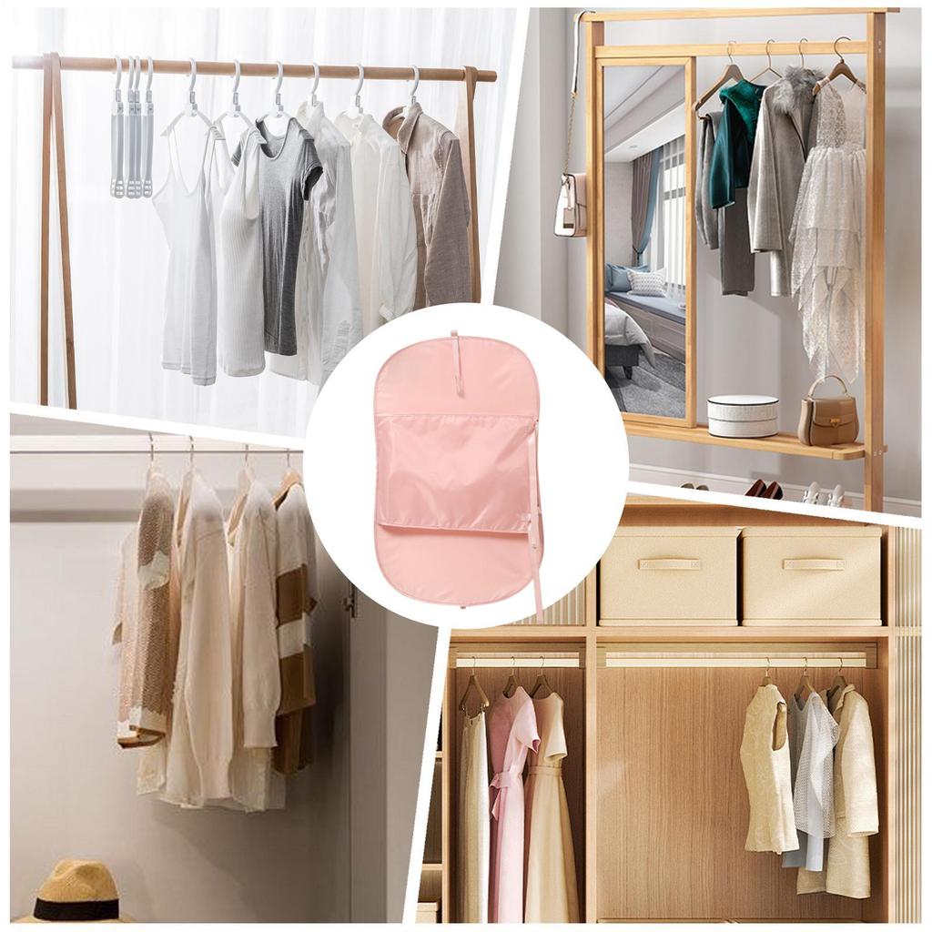 Clothes Compressed Board Foldable Fabric Compression Storage Bags with Dust Cover - Wardrobe Organizer Space-Saving Home