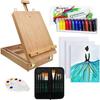 Acrylic Paint Set - Samoart - 27 Pieces - Table Easel - Non-toxic - for Children