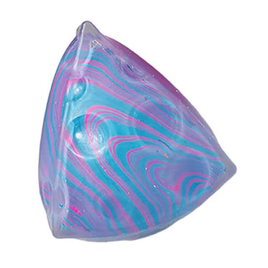 

Flow Pattern Cheese Squeeze Toy Anxiety Relief Sensory Stress Toy Soft Stretchy Triangle Cube Pinch Toy Home Office Relaxation Tool Triangle