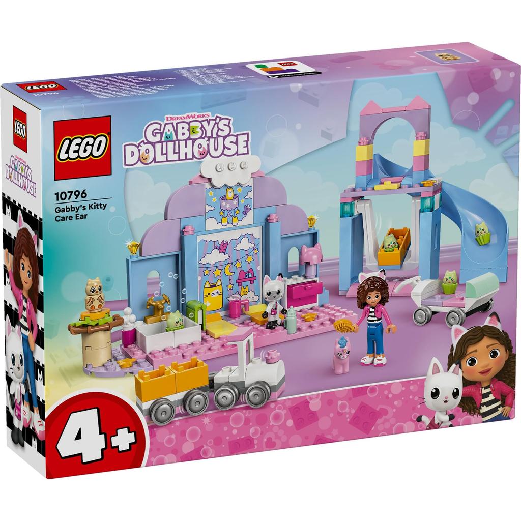 LEGO Gabby's Dollhouse Baby & Kitty Room Toy - Birthday Present - Building Blocks - Educational Toy for Boys and Girls Ages 4, 5, 6 - Pretend Play - 1