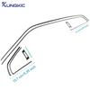 Real Soft Carbon Fiber For Toyota Camry 2018 2019 2020 2025 2025 2025 2025 LHD RHD Car Passenger Instrument AC Outlet Sticker