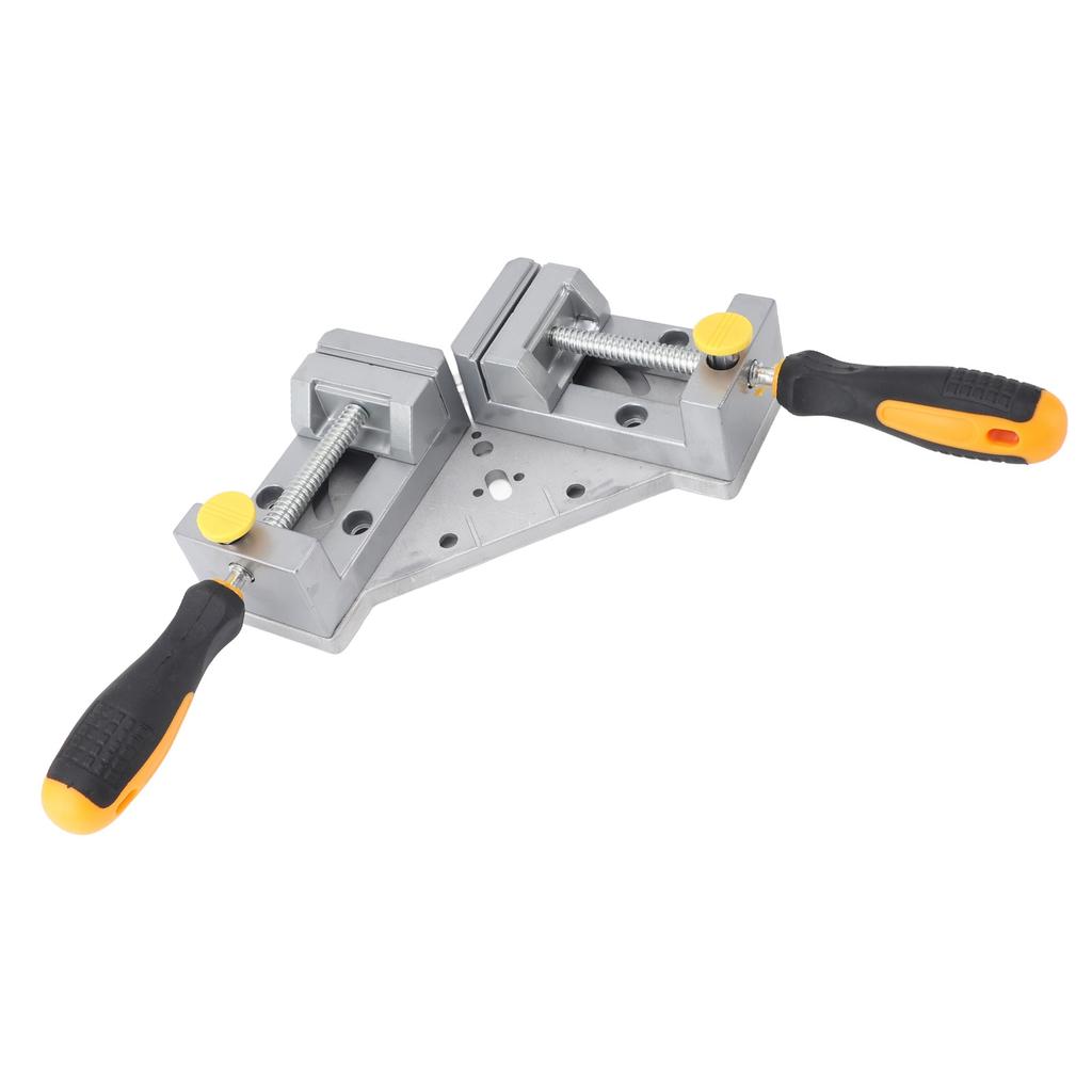 Double Handle Corner Clamp Wood 90 Degree Right Angle Quick Release Detachable Aluminum Alloy Die Casting Clamp