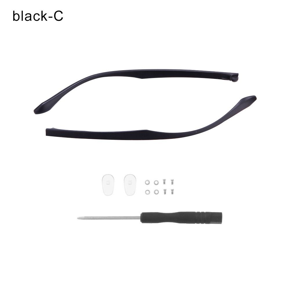 

1 Pair TR90 Eyeglasses Temple Arm Single Tooth Universal Double Tooth Eyeglasses Replacement Leg Repair Eyewear Accessories