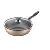 Wu Tuo 32CM Wabenstruktur Antihaft-Wok mit Dampfeinsatz