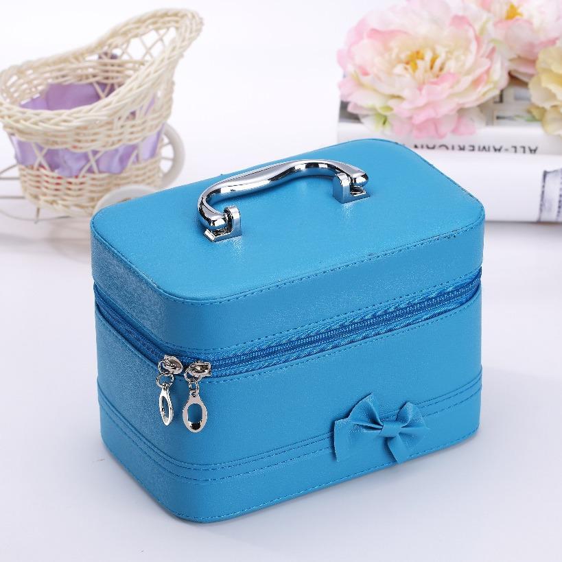 Large Capacity 2024 Summer Women's Cute Korean Makeup Bag - Multifunctional Storage Case