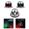 Boat Navigation Light Lamp Electric Equipment Round Housing Warning Light for Boating Dinghy Pontoon Sailboats Speedboat