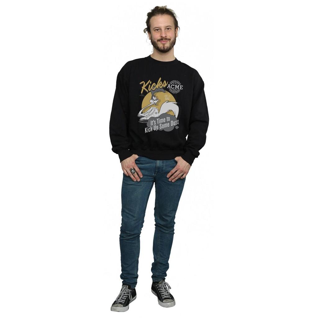 Looney Tunes Mens Road Runner Kicks Sweatshirt
