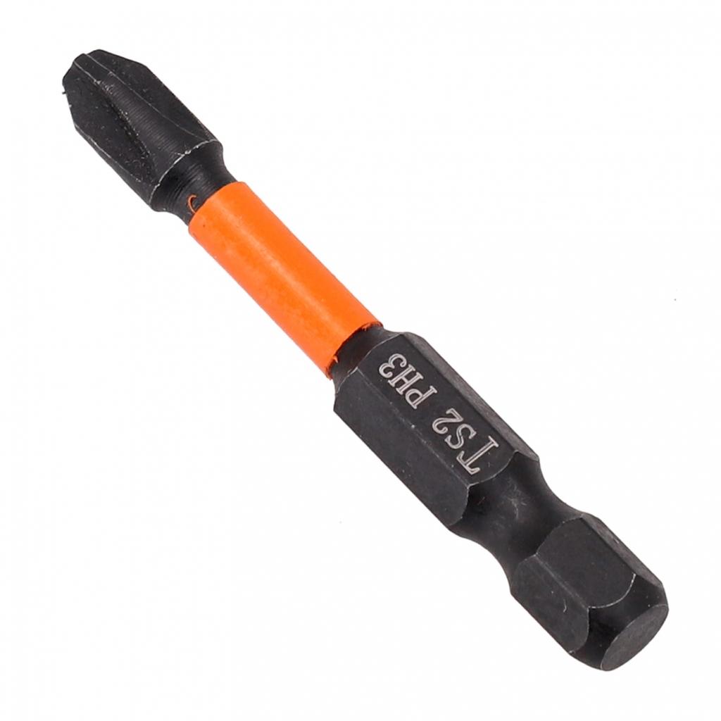 PHZ1 Skruvmejsel Bit Legering Stål Orange PH1 PH2 PH3