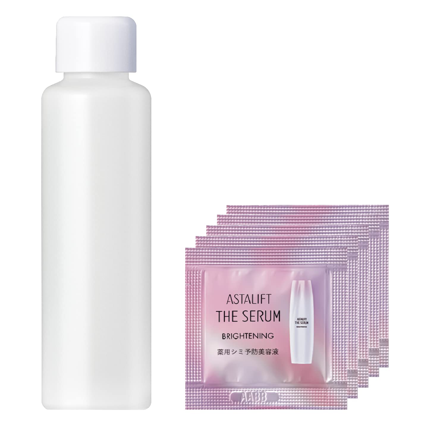 ASTALIFT The Serum Осветляющая Лечебная Отбеливающая Эссенция, 40 мл (Запас на 50 дней) с Бонусными саше 5x0,4 мл 40ml Refill