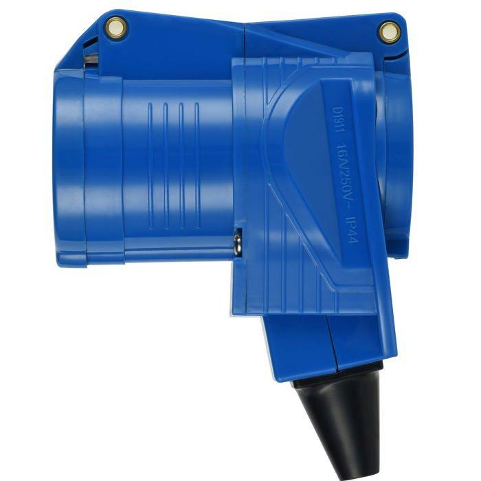 Double prise industrielle - Electraline - 55086 - IP44 - Câblable - Extérieur