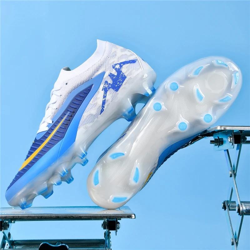 New Men Football Boots Professional Indoor Training Soccer Shoes Breathable Unisex Ultralight  Futsal Drop Shipping
