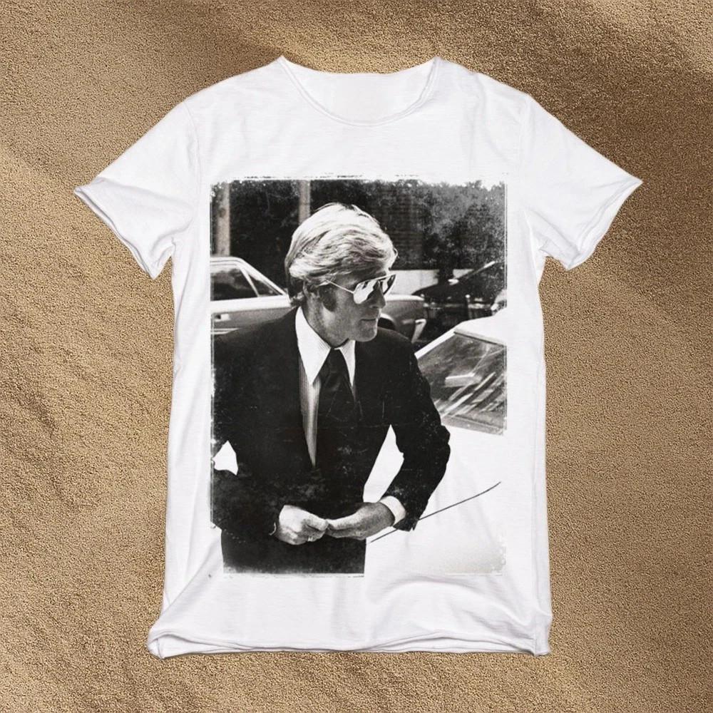 Robert Redford Tribute White Cotton T Shirt Full Size S-5XL XXXXL