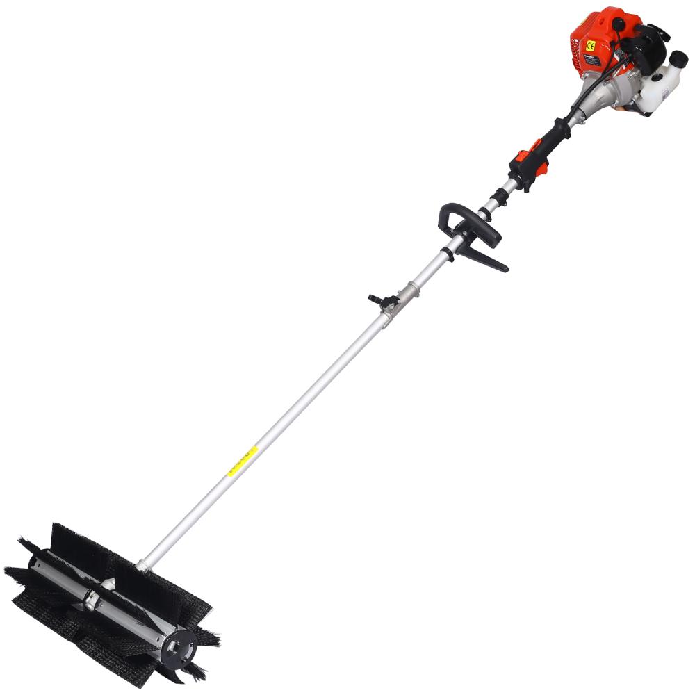 52CC Gasoline Broom Sweeper, 2-Stroke, 24x9" Brush, EPA Approved, Professional Outdoor Cleaning Tool