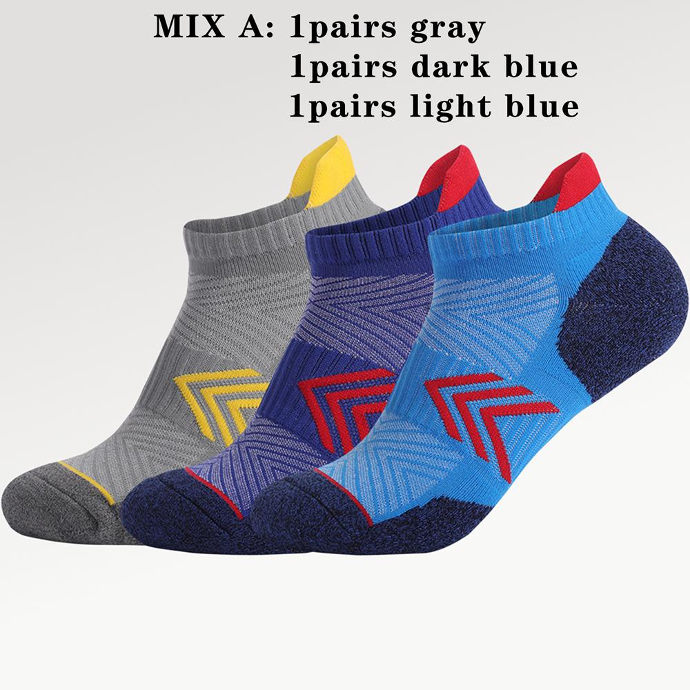 3 Pairs High Quality Socks Men Outdoor Casual Cotton Socks Short Breathable Army Green Ankle Socks Run Sports Socks Size 39-50