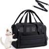 Borsa Trasportino Morbida Pieghevole Traspirante per Gatti Cani Borsa da Viaggio Portatile Borsa a Mano per Gatti Cani Piccoli Passeggiate all'Aperto Escursionismo