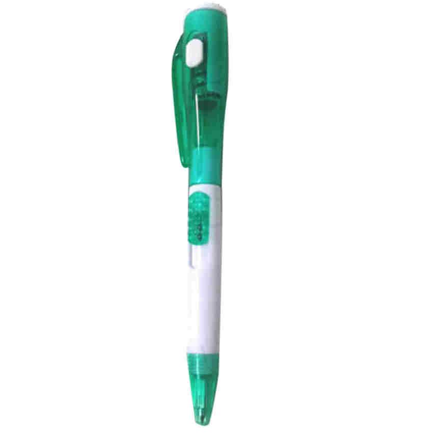 Cute Candy Color Novelty Ballpoint Pen with LED Lights School Studenr Writing Supplies