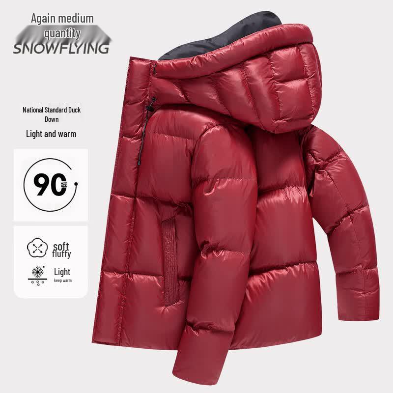 Snow Flying Men s Hooded Duck Down Jacket XXL