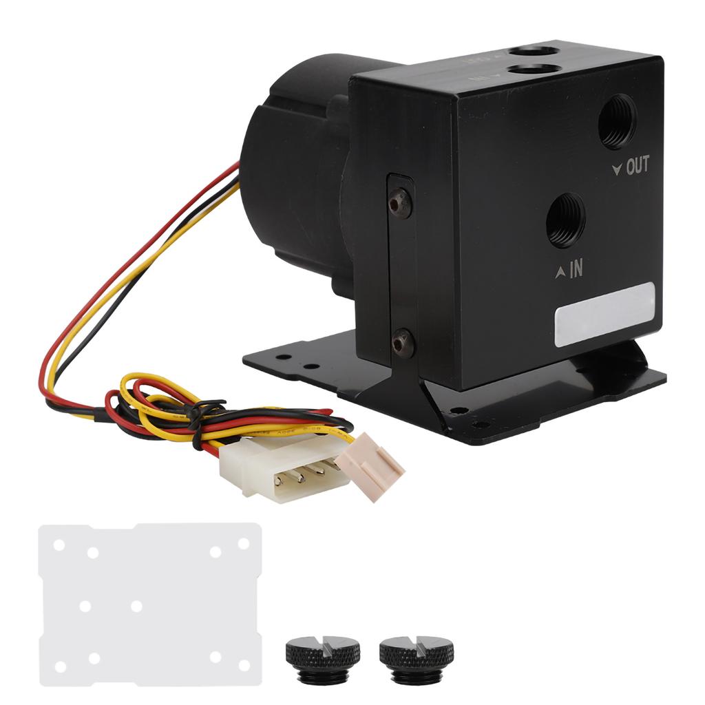 Computer Cooler DC 12V 1.8A Integrated Water Cooling Water Pump with Bracket for 1200L   H Flow