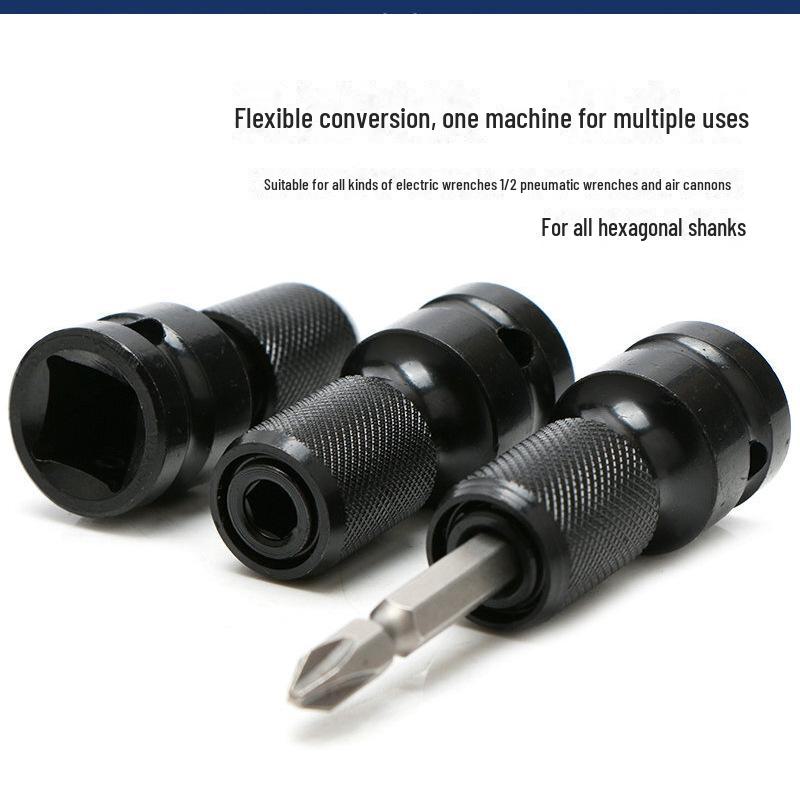 Manicotto Telescopico Adattatore Chiave Elettrica 1/2 Convertitore Multifunzione Cannone Pneumatico