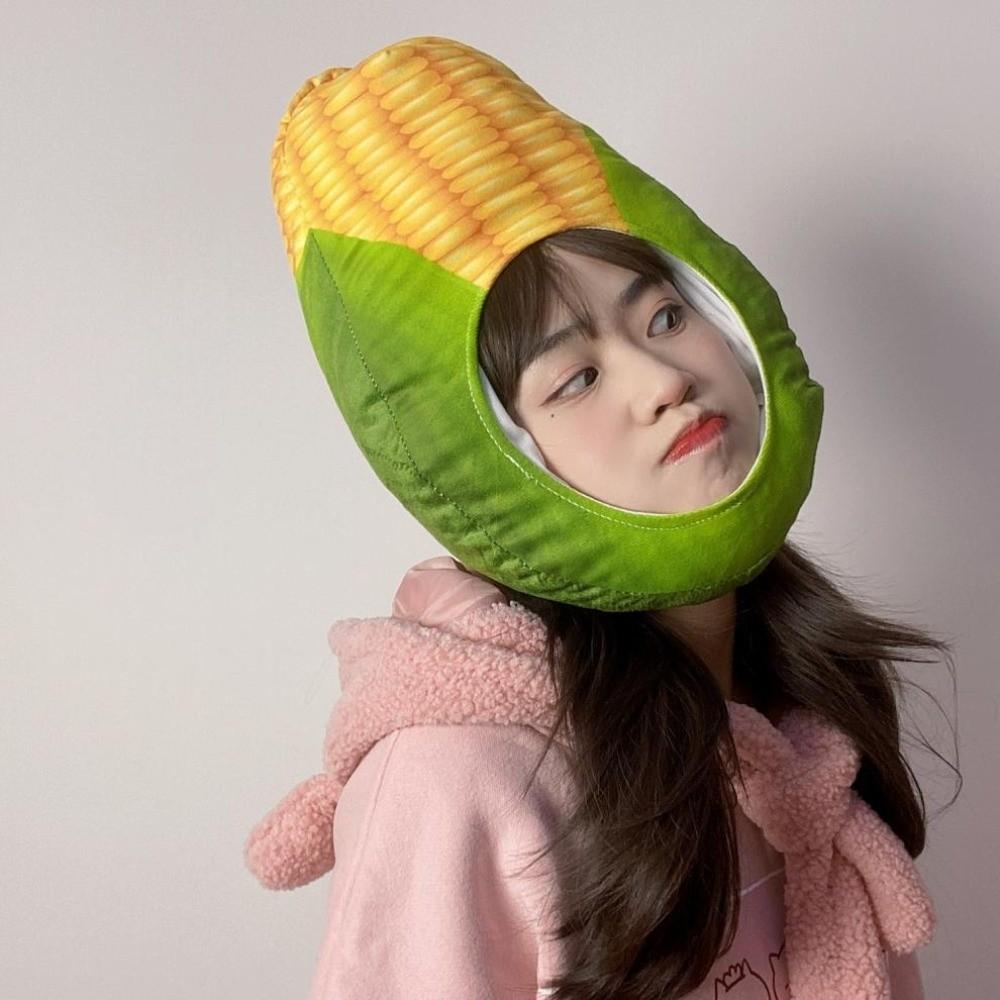 Thick Nutrition Month Hat Playful Pullover Cap Carrot Fruit and Vegetable Hat  Kids Adults