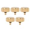 5pcs Watch Crown Parts Quartz Mechanical Watch Crown Spare Kit Replacement Accessories7mm   0.28in